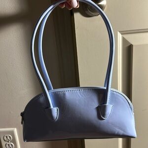 Blue handbag